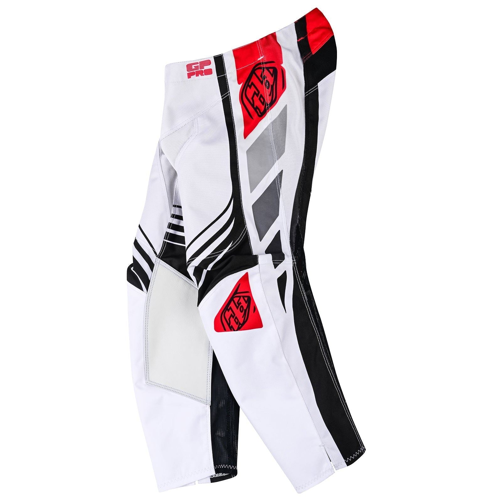 Troy Lee Designs 2025 Motocross GP PRO Youth Wavez Pants Off White Red